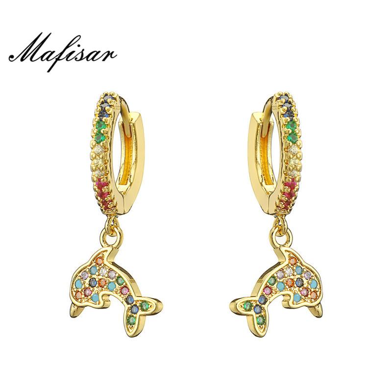 Mafisar Rainbow Gothic CZ Earrings Gold Tiny Drop Earring For Women Girl Cute Dolphin Party Jewelry Femme Bijoux Dangle & Chandelier, Silver
Mafisar Rainbow Gothic CZ Earrings Gold Tiny Drop Earring For Women Girl Cute Dolphin Party Jewelry Femme Bijoux Dangle & Chandelier, Silver