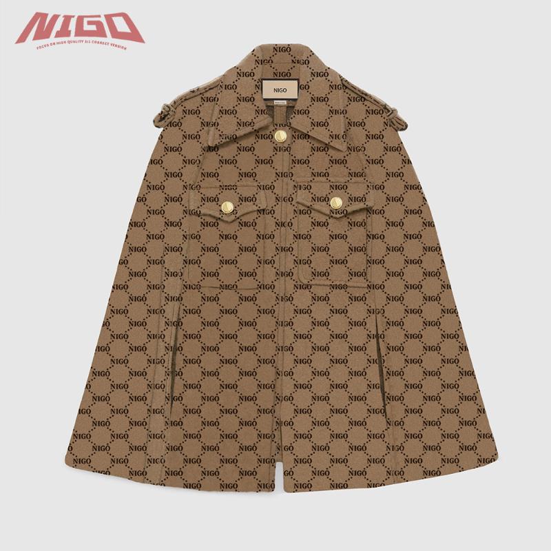 Women' Wool & Blends NIGO Ms 21ss 100% Cloak Side Cuff Slits Letter Interweave Pattern Jacket Coat Hg#nigo59242
Women' Wool & Blends NIGO Ms 21ss 100% Cloak Side Cuff Slits Letter Interweave Pattern Jacket Coat Hg#nigo59242