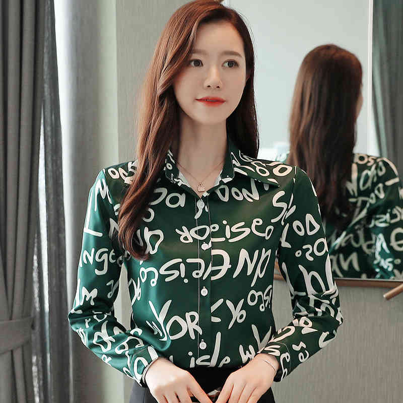 blusas mujer de moda long sleeve chiffon blouse clothes womens tops and blouses blusa feminina shirts ladies 5495 50 210427