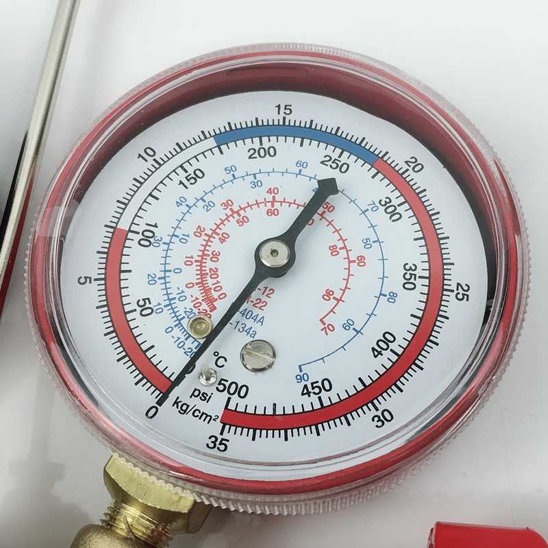 New Air conditioner Manometer Double meters Car Home Fixed Inverter Pressure Metering of refrigerant Fill