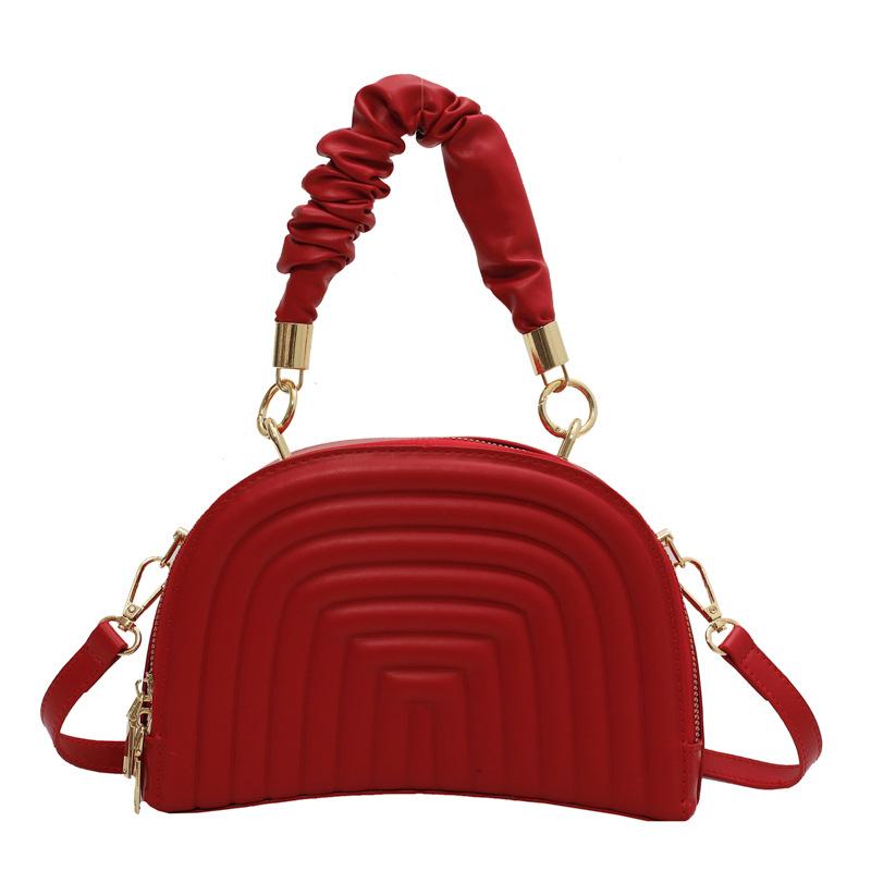Evening Bags Fashion Brand Geometry Pattern Handbags For Women Versatile Pleated Handle Shoulder Crossbody Bag Female Tote B408, Red
Evening Bags Fashion Brand Geometry Pattern Handbags For Women Versatile Pleated Handle Shoulder Crossbody Bag Female Tote B408, Red