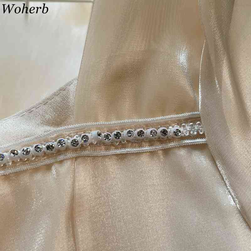 Summer Robe Women Dress Korean Square Collar Puff Short Sleeve Bandage Slim Waist Vestidos Elegant Vintage Dresses 210519