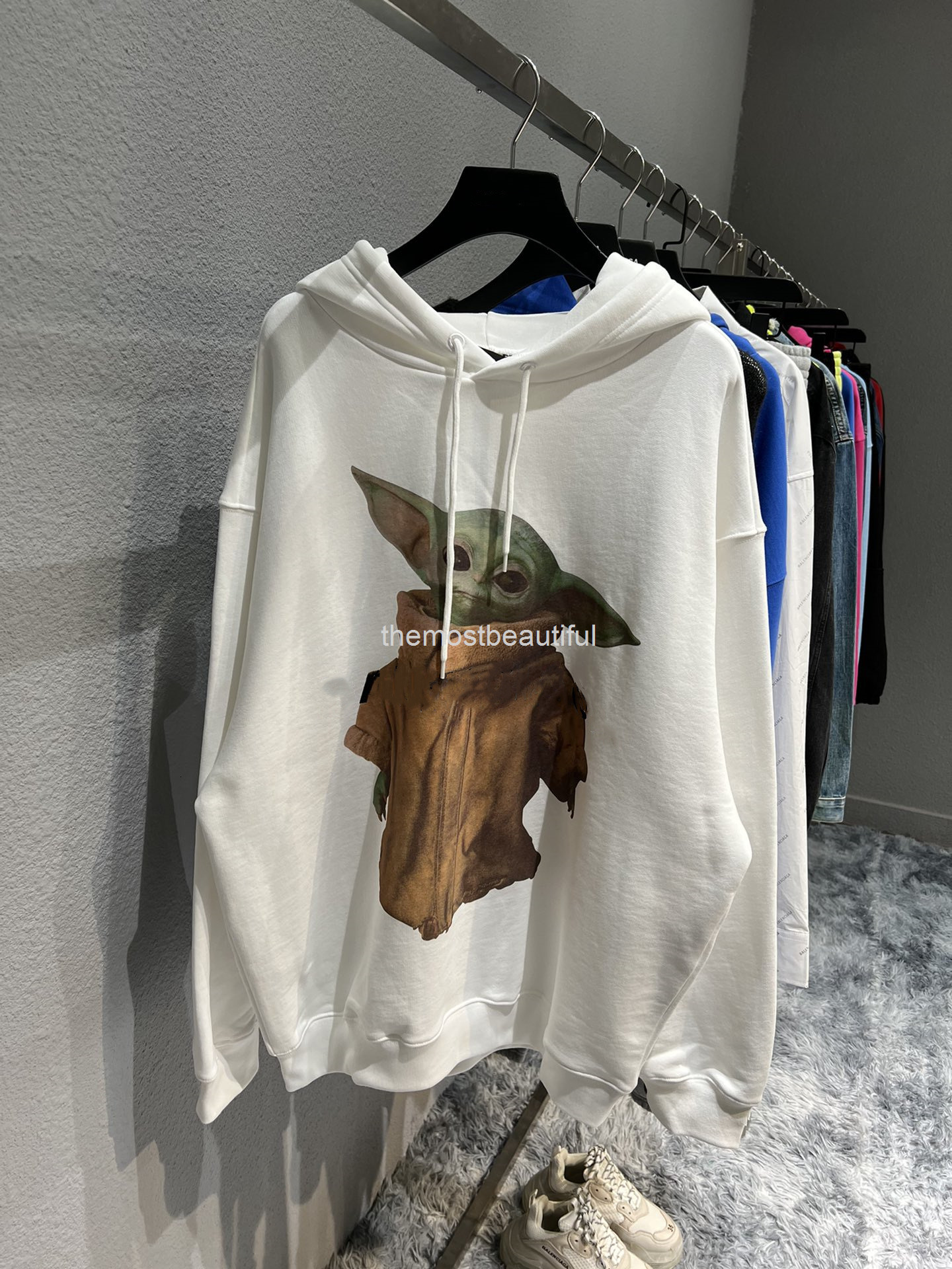 Women's Hoodies & Sweatshirts Autumn and winter high version b alien Hooded loose Unisex sweater, 2# packing bag
Women's Hoodies & Sweatshirts Autumn and winter high version b alien Hooded loose Unisex sweater, 2# packing bag