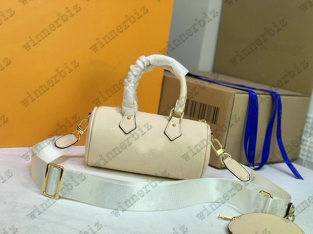 Papillon BB Carryall Bag Crossbody Leather Designers Luxurys Handbag Jacquard Strap Round Coin Purse Chain Carry Embroidered M45707
Papillon BB Carryall Bag Crossbody Leather Designers Luxurys Handbag Jacquard Strap Round Coin Purse Chain Carry Embroidered M45707