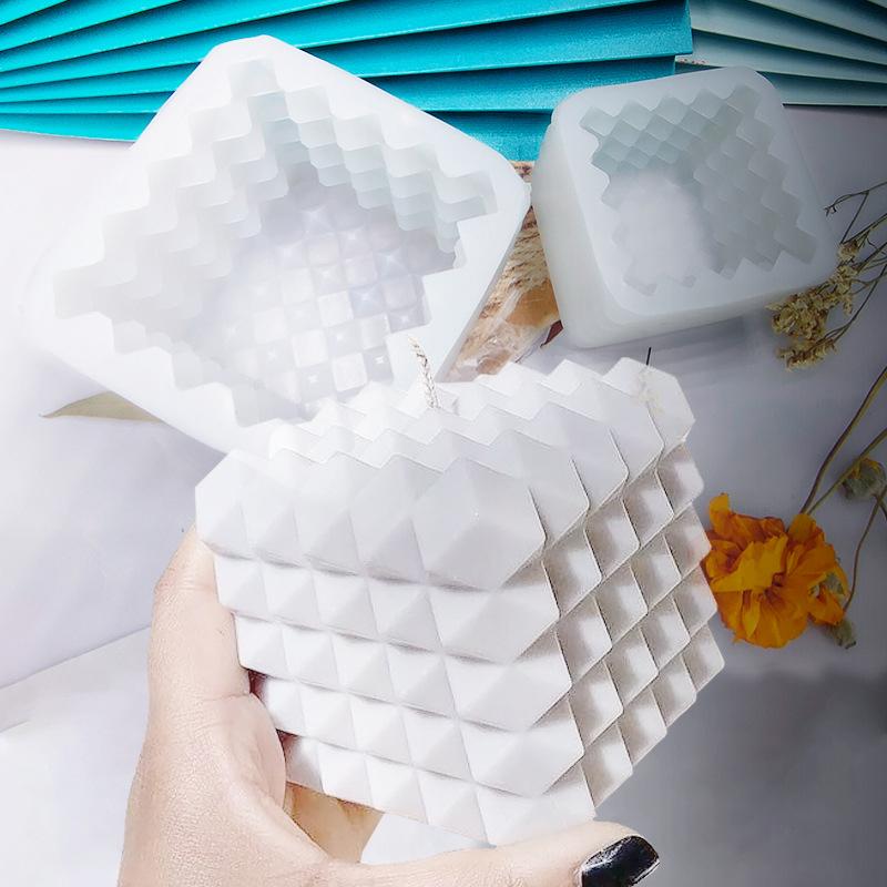 Craft Tools 1 PC 3D Cube Baking Mousse Cake Mold Silicone Square Bubble Dessert Molds Tray Kitchen Bakeware Candle Plaster Mould
Craft Tools 1 PC 3D Cube Baking Mousse Cake Mold Silicone Square Bubble Dessert Molds Tray Kitchen Bakeware Candle Plaster Mould