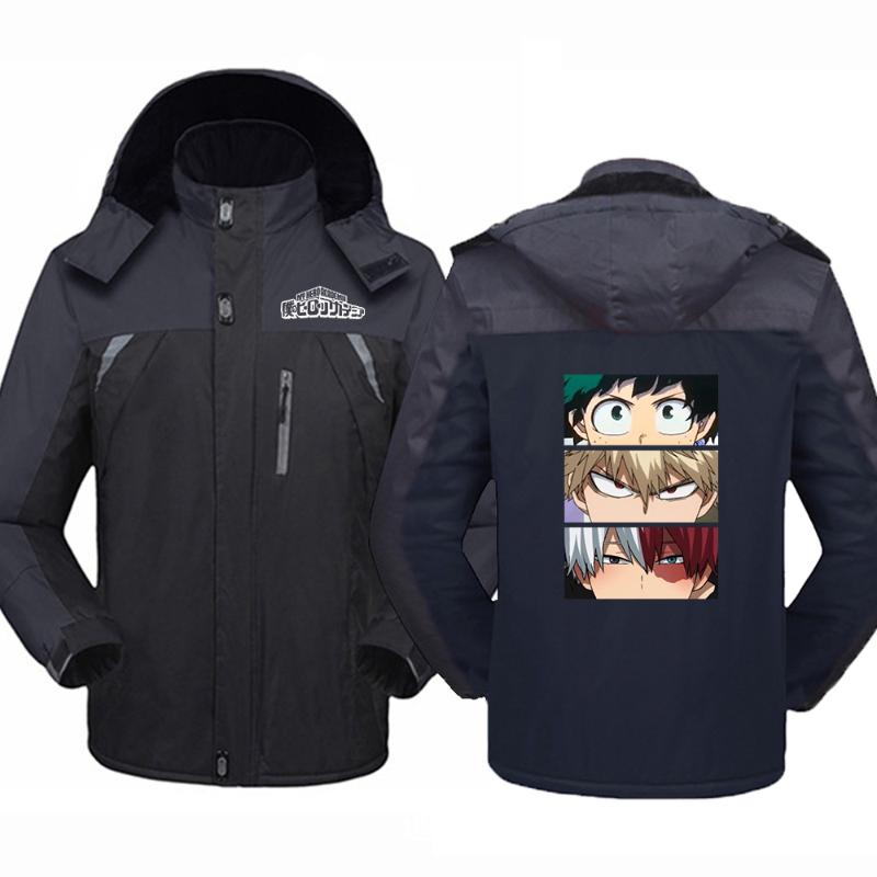 Men's Hoodies & Sweatshirts My Hero Academia Winter Jacket Men Windbreaker Waterproof Katsuki Bakugo Midoriya Izuku Thicken Fleece Outdoorsp, Black
Men's Hoodies & Sweatshirts My Hero Academia Winter Jacket Men Windbreaker Waterproof Katsuki Bakugo Midoriya Izuku Thicken Fleece Outdoorsp, Black