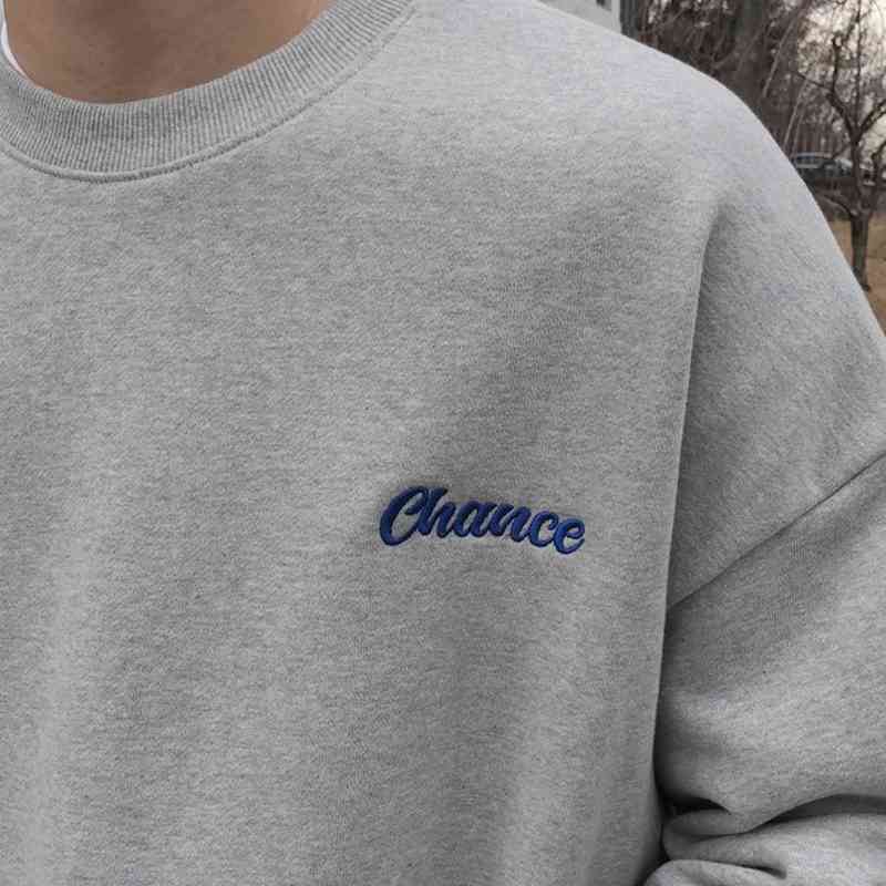 IEFB Men's Wear Korean Trend Round Collar Sweatshirts Men's Spring Oversized Pullover Tops Causal Fashion Cloth 9Y5449 210524