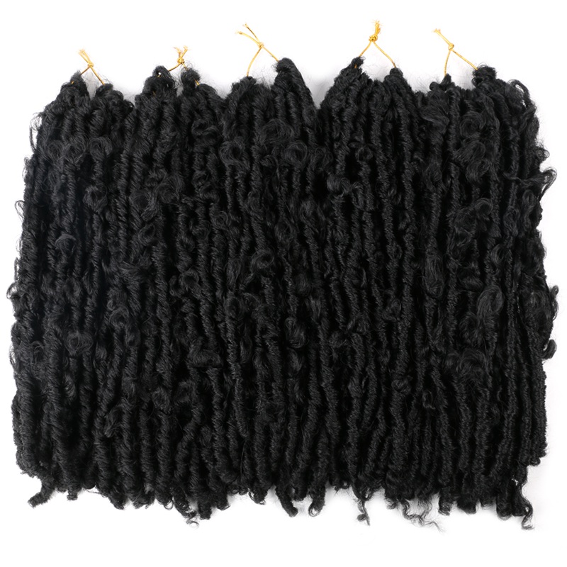Butterfly Locs Crochet Hair Synthetic Short Distressed Extension Pre looped Pre-twisted Braids easy install strong neat top no harm to skin, #1
Butterfly Locs Crochet Hair Synthetic Short Distressed Extension Pre looped Pre-twisted Braids easy install strong neat top no harm to skin, #1