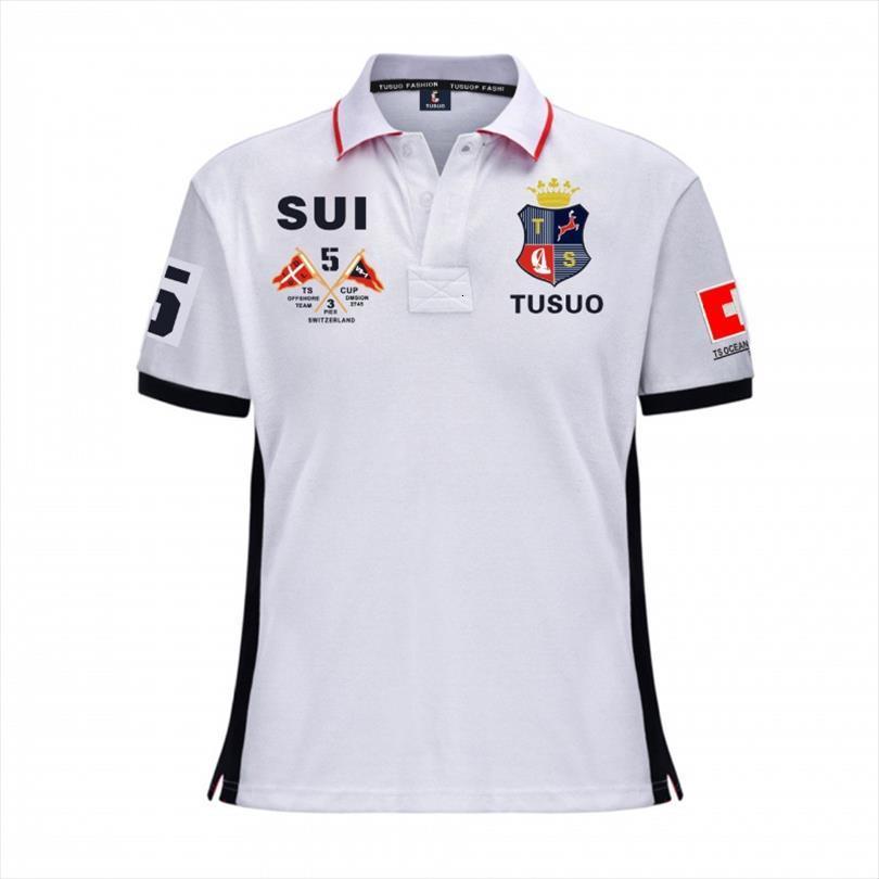 fashion summer shirt short sleeve mens polos casual cotton embroidery ports breathable oversize large size shirts, White;black
fashion summer shirt short sleeve mens polos casual cotton embroidery ports breathable oversize large size shirts, White;black