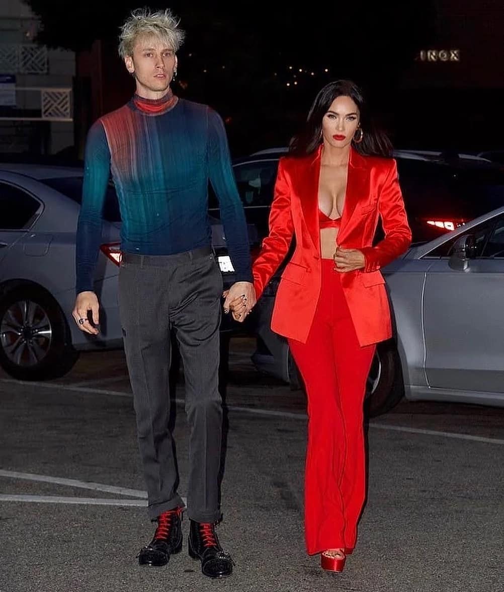 Red Prom Blazer Suits Slim Fit 2 Pieces Women Pants Suit Leisure Loose Ladies Club Party Wedding Outfit (Jacket+Pants)