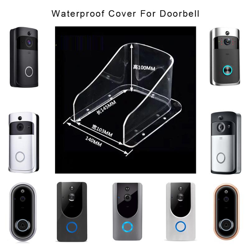 Doorbells Wifi Doorbell Camera Rain Cover Universal Type Waterproof For Smart IP Video Intercom WI-FI Door Phone Bell