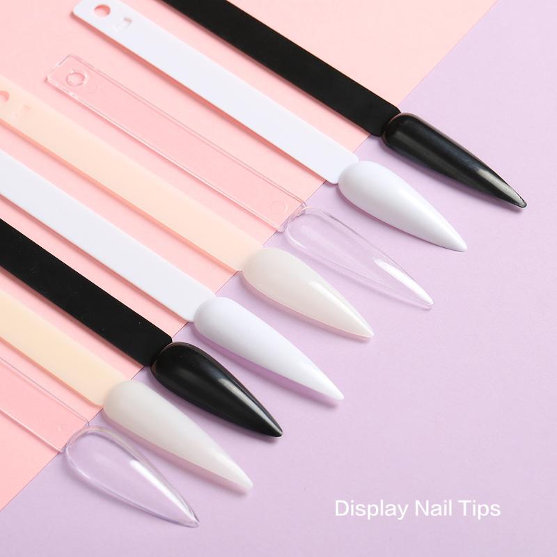 False Nails Display Tips 40pcs/lot 2 Size 4 Colors Stiletto Faux Ongles Espositore Nail Wheel Clear Tip Showing Shelf Salon, 240pcs black
False Nails Display Tips 40pcs/lot 2 Size 4 Colors Stiletto Faux Ongles Espositore Nail Wheel Clear Tip Showing Shelf Salon, 240pcs black