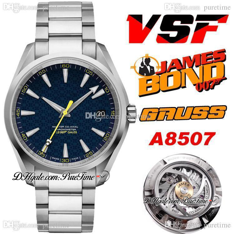 VSF V2 Aqua Terra 150M A8507 Automatic Mens Watch Gauss Spectre James Bond 007 Blue Textured Dial Stainless Steel Bracelet 231.10.42.21.03.0, Slivery;brown
VSF V2 Aqua Terra 150M A8507 Automatic Mens Watch Gauss Spectre James Bond 007 Blue Textured Dial Stainless Steel Bracelet 231.10.42.21.03.0, Slivery;brown