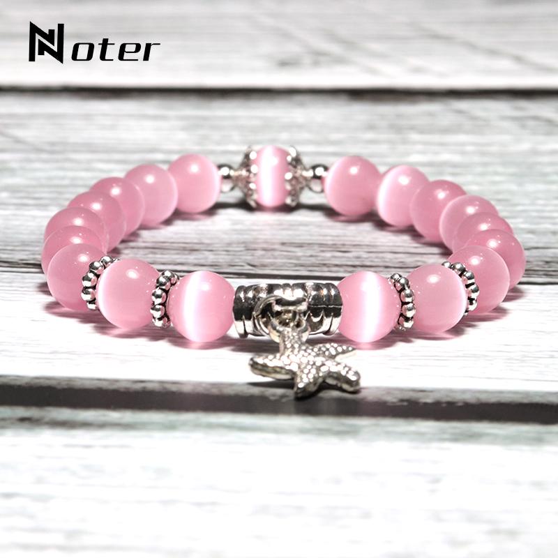 Arrival Women Opal Bracelet Natural Stone Beautiful 5 Colors Smooth Charm Braslet Cute Starfish Pendant Braclet Jewelry Gift Beaded, Strands
Arrival Women Opal Bracelet Natural Stone Beautiful 5 Colors Smooth Charm Braslet Cute Starfish Pendant Braclet Jewelry Gift Beaded, Strands