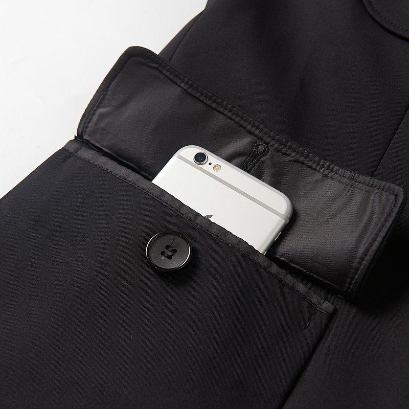 Men's Suits & Blazers Men Zhongshan Mao Suit Chinese Style Tunic Blazer Male Spring Autumn Black Classical Sun Yat Sen Outfits Elegant Cloth