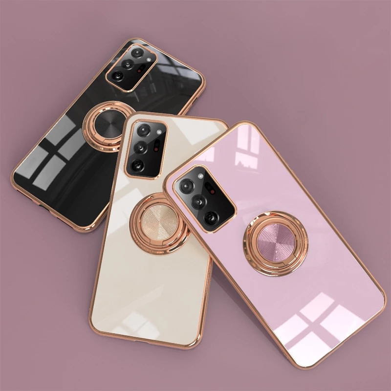 Plating Magnetic Ring Holder Phone Cases For Samsung Galaxy A22 A42 A82 A52 A32 A72 S20 FE S21 Ultra S10 Plus Note 20 9 10 Electroplated Glo
Plating Magnetic Ring Holder Phone Cases For Samsung Galaxy A22 A42 A82 A52 A32 A72 S20 FE S21 Ultra S10 Plus Note 20 9 10 Electroplated Glo