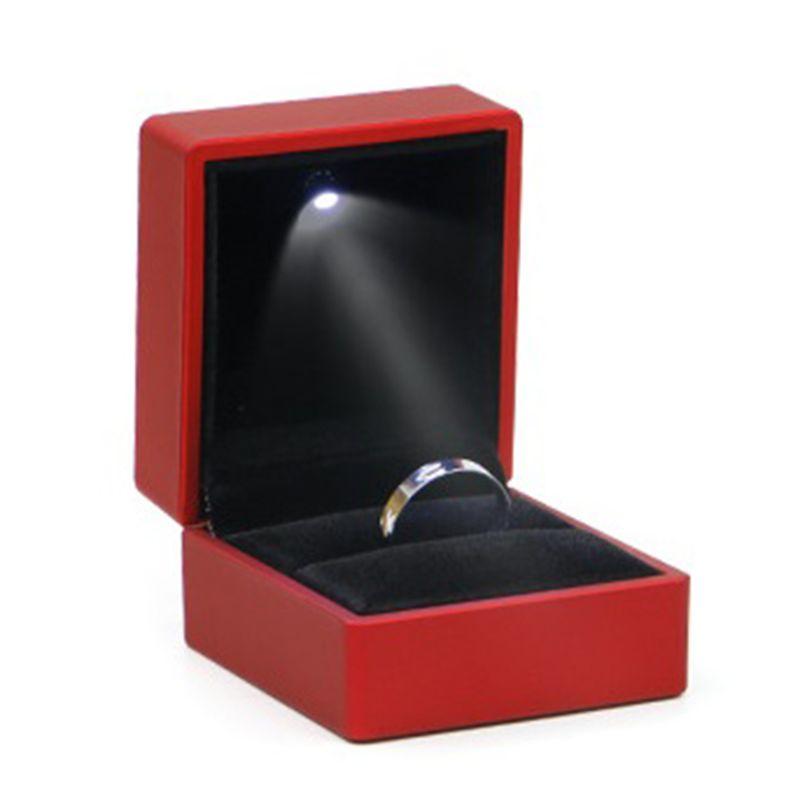 Jewelry Pouches, Bags Luxury Bracelet Box Square Wedding Pendant Ring Case Gift With LED Light For Proposal Engagement
Jewelry Pouches, Bags Luxury Bracelet Box Square Wedding Pendant Ring Case Gift With LED Light For Proposal Engagement