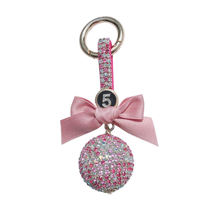 Keychains Creative Encrusted Crystal Ball Rope Car Key Rings Ladies Gift Bow Bag Pendant Chains
Keychains Creative Encrusted Crystal Ball Rope Car Key Rings Ladies Gift Bow Bag Pendant Chains