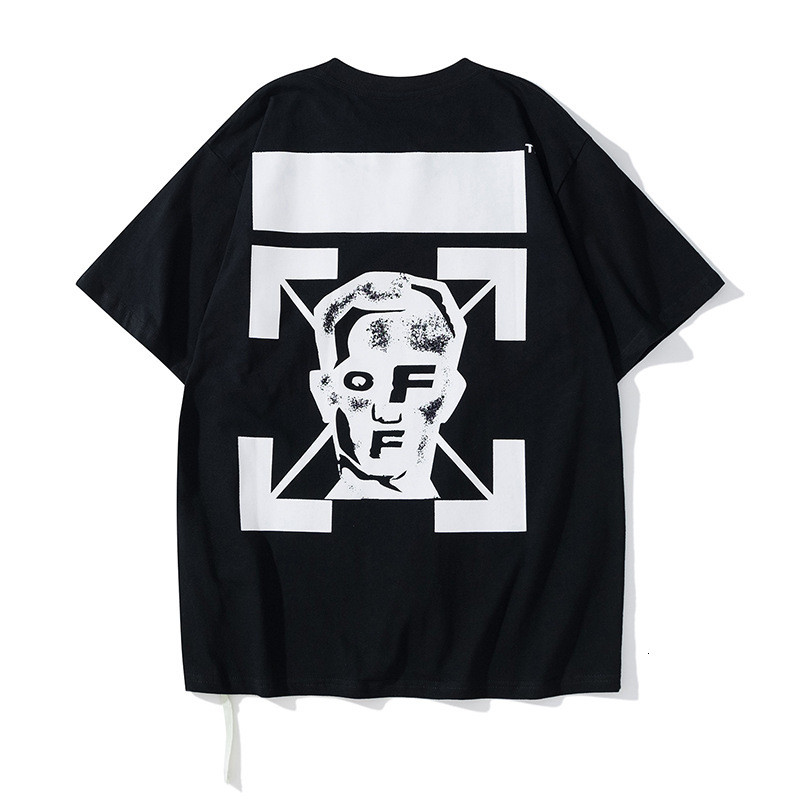 Men's T-shirt Designer Brand Fashion 2021 Off Summer Black and White Cotton Ordinary Youth Letter Casual Loose, White;black
Men's T-shirt Designer Brand Fashion 2021 Off Summer Black and White Cotton Ordinary Youth Letter Casual Loose, White;black