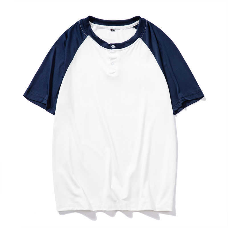 Fashion Men T-shirt Casual O-Neck Basic Tees Slim Fit Short Sleeve Baseball Tshirt Mens Raglan Jersey Summer Cotton Tops 210603, Bs005blue
Fashion Men T-shirt Casual O-Neck Basic Tees Slim Fit Short Sleeve Baseball Tshirt Mens Raglan Jersey Summer Cotton Tops 210603, Bs005blue