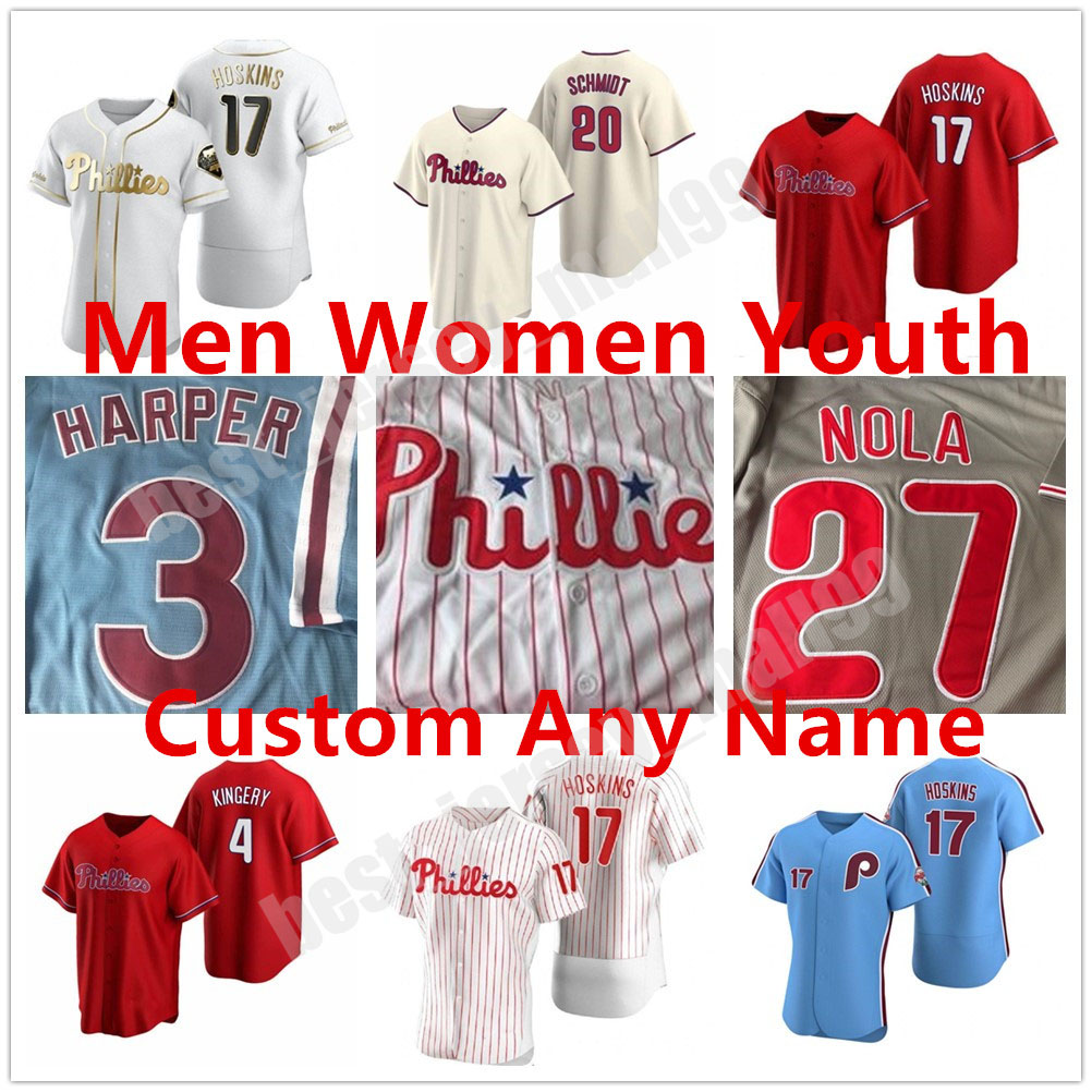 Custom Philadelphia 2021 Phillies Jerseys 3 BryceHarpe 17 Rhys Hoskins 10 JT Realmuto Men Women Youth jersey stitched, Blue;black
Custom Philadelphia 2021 Phillies Jerseys 3 BryceHarpe 17 Rhys Hoskins 10 JT Realmuto Men Women Youth jersey stitched, Blue;black