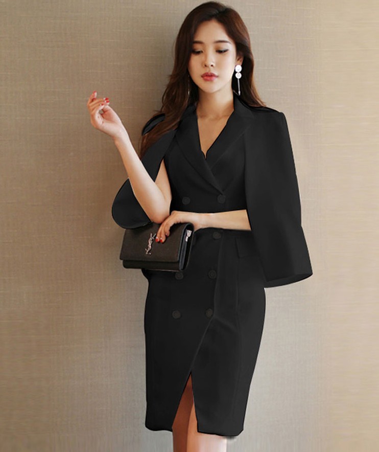 High quality Fashion Women Party Dress Autumn white Cloak Ladies Sleeveless Cape Bodycon Pencil Dresses Vestidos 210519