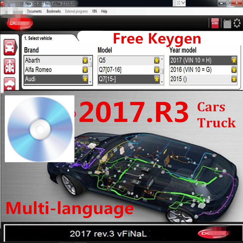 2021 Hot ! Newest 2017.R3 with Free Keygen DVD CD for Delphis 150e Multidiag Vd Ds150e with Car and Truck
2021 Hot ! Newest 2017.R3 with Free Keygen DVD CD for Delphis 150e Multidiag Vd Ds150e with Car and Truck