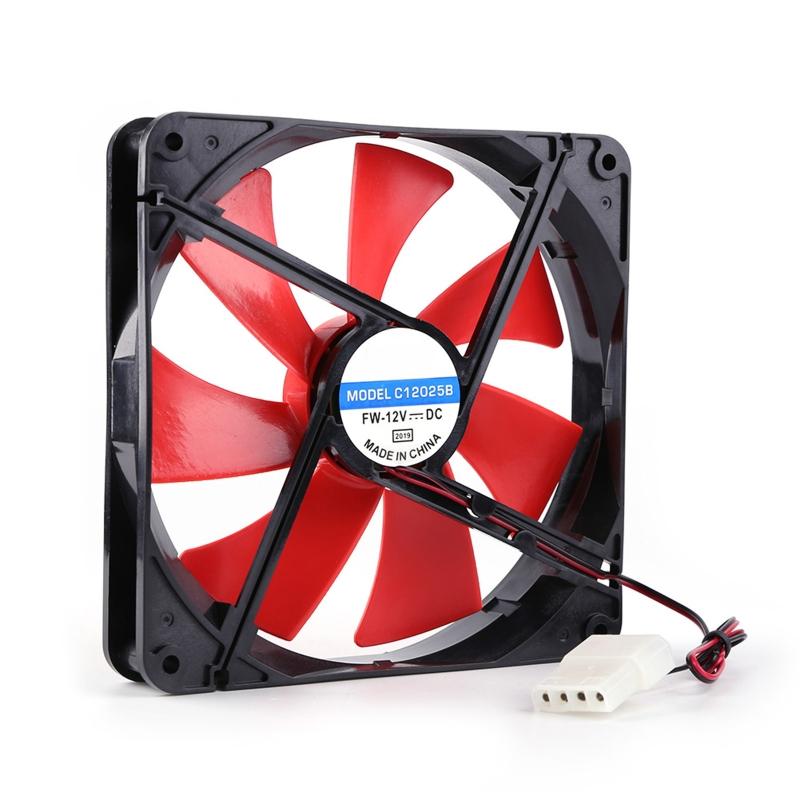 4 Pin 140mm DC Silent CPU Cooling Fan High Airflow 2300RPM Speed Adjustable Computer Cooler For PC Chassis Fans & Coolings
4 Pin 140mm DC Silent CPU Cooling Fan High Airflow 2300RPM Speed Adjustable Computer Cooler For PC Chassis Fans & Coolings