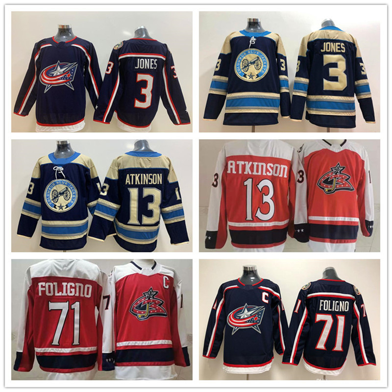 Reverse Retro Columbus Blue Jackets 13 Cam Atkinson Jersey 71 Nick Foligno 3 Seth Jones Blank Ice Hockey White Blue Navy Man Stitched, Black;red
Reverse Retro Columbus Blue Jackets 13 Cam Atkinson Jersey 71 Nick Foligno 3 Seth Jones Blank Ice Hockey White Blue Navy Man Stitched, Black;red