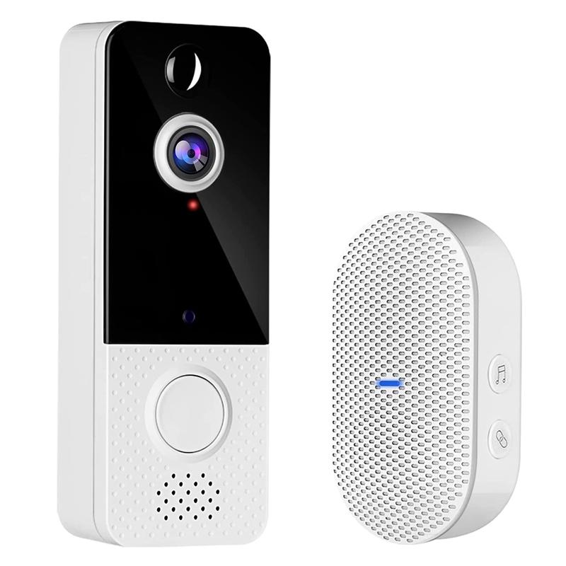 Doorbells Top Deals Video Doorbell Camera,1080P HD Wireless Camera With Chime,Motion Detection,Two-Way Audio,Cloud Storage Us Plu