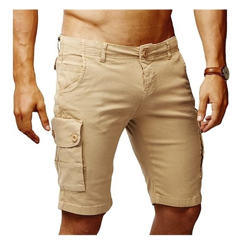 Military Cargo Shorts Mens Fahison Khaki Tactical Men Cotton Work Casual Male Short Pants Solid Multi Pocket Sweatpants 210716, K930 khaki
Military Cargo Shorts Mens Fahison Khaki Tactical Men Cotton Work Casual Male Short Pants Solid Multi Pocket Sweatpants 210716, K930 khaki