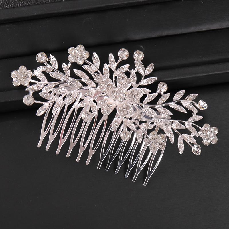 Hair Clips & Barrettes Wedding Comb Bride Headdress Accessories Woman Ornaments Tiara For Girls Prom Gift Rhinestone, Golden;silver
Hair Clips & Barrettes Wedding Comb Bride Headdress Accessories Woman Ornaments Tiara For Girls Prom Gift Rhinestone, Golden;silver