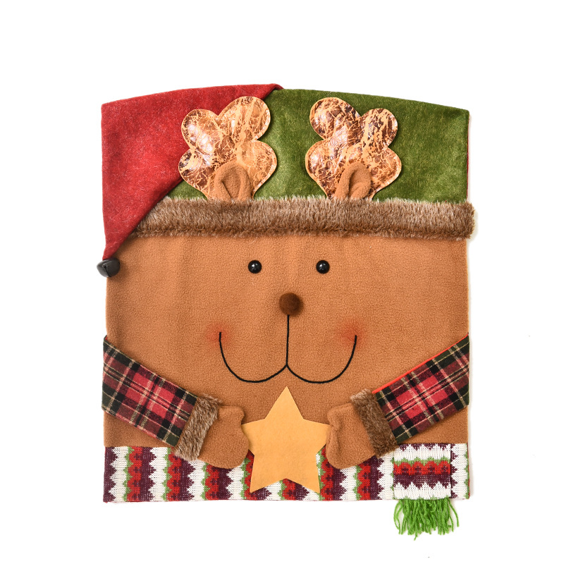 Christmas decoration chair cover stool covers doll European and American decorative ornaments home furnishings