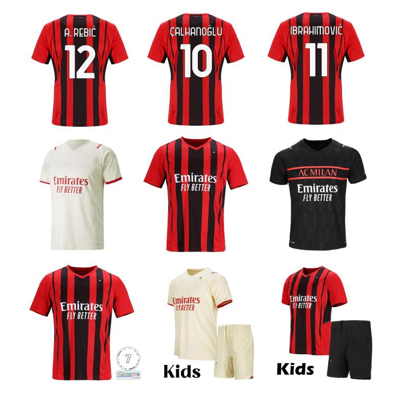 21 22 soccer jersey IBRAHIMOVIC GIROUD BENNACER KESSIE ROMAGNOLI CALHANOGLU 2021 2022 football shirt TONALI REBIC maillot men + kids kit away third, Black;yellow
21 22 soccer jersey IBRAHIMOVIC GIROUD BENNACER KESSIE ROMAGNOLI CALHANOGLU 2021 2022 football shirt TONALI REBIC maillot men + kids kit away third, Black;yellow