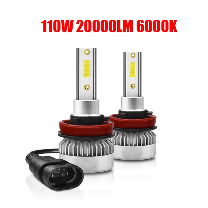 Car Headlights 2PCS LED Headlight Bulbs H11 110W 20000LM Globes Beam 6000K High Power LD2086
Car Headlights 2PCS LED Headlight Bulbs H11 110W 20000LM Globes Beam 6000K High Power LD2086