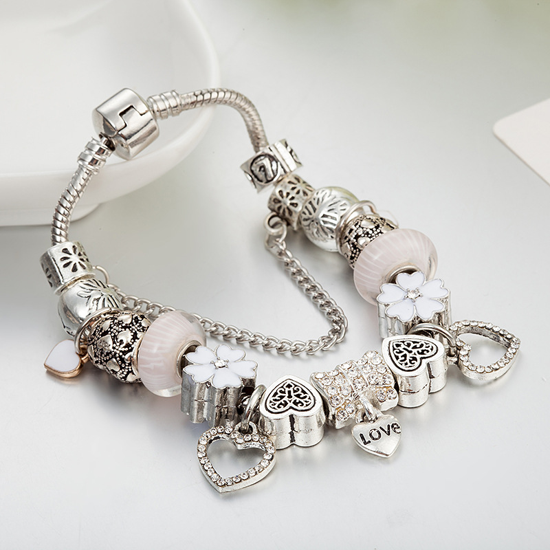 Glass beads beaded bracelet 17cm 18cm 19cm 20cm 21cm DIY love set diamond color beaded hand ornaments wholesale
Glass beads beaded bracelet 17cm 18cm 19cm 20cm 21cm DIY love set diamond color beaded hand ornaments wholesale