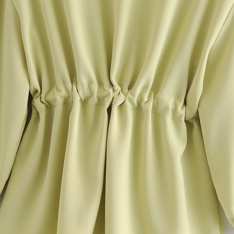 Korean Version Draw Back Belted Loose and Thin Single-breasted Chic Female Jacket Harajuku Simplicity Fashion Women's Coat 210507