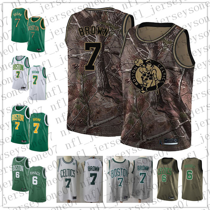 2021 Custom boston Mens women youth Celticss 6 Bill Russell 7 Brown green black white Throwback Basketball jersey
2021 Custom boston Mens women youth Celticss 6 Bill Russell 7 Brown green black white Throwback Basketball jersey