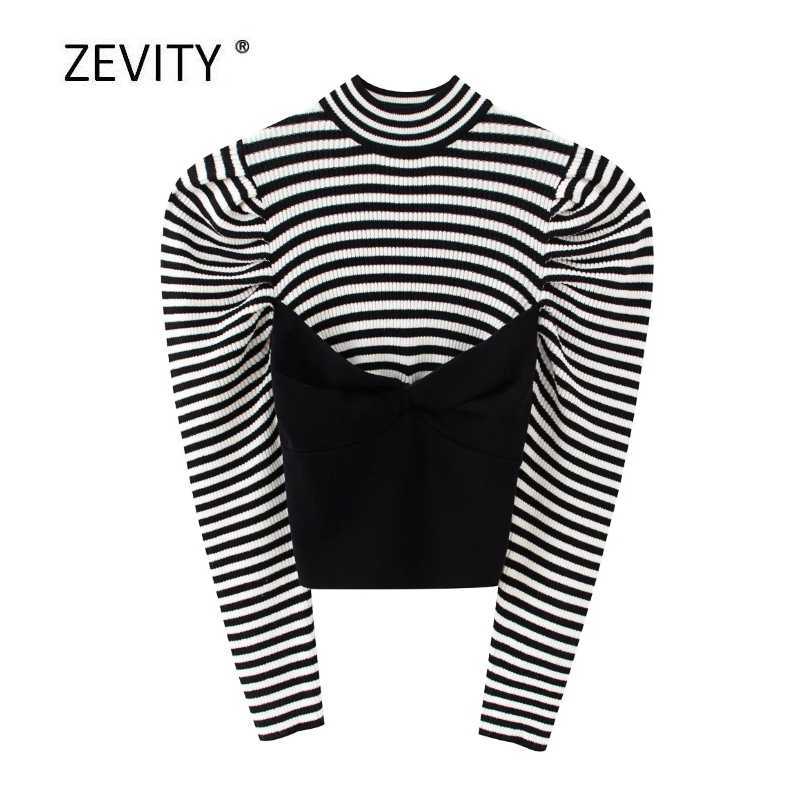 Zevity women vintage color mathcing patchwork striped knitting sweater ladies puff skeeve sweaters chic pullovers tops S306 210603, As pic s306xqj
Zevity women vintage color mathcing patchwork striped knitting sweater ladies puff skeeve sweaters chic pullovers tops S306 210603, As pic s306xqj