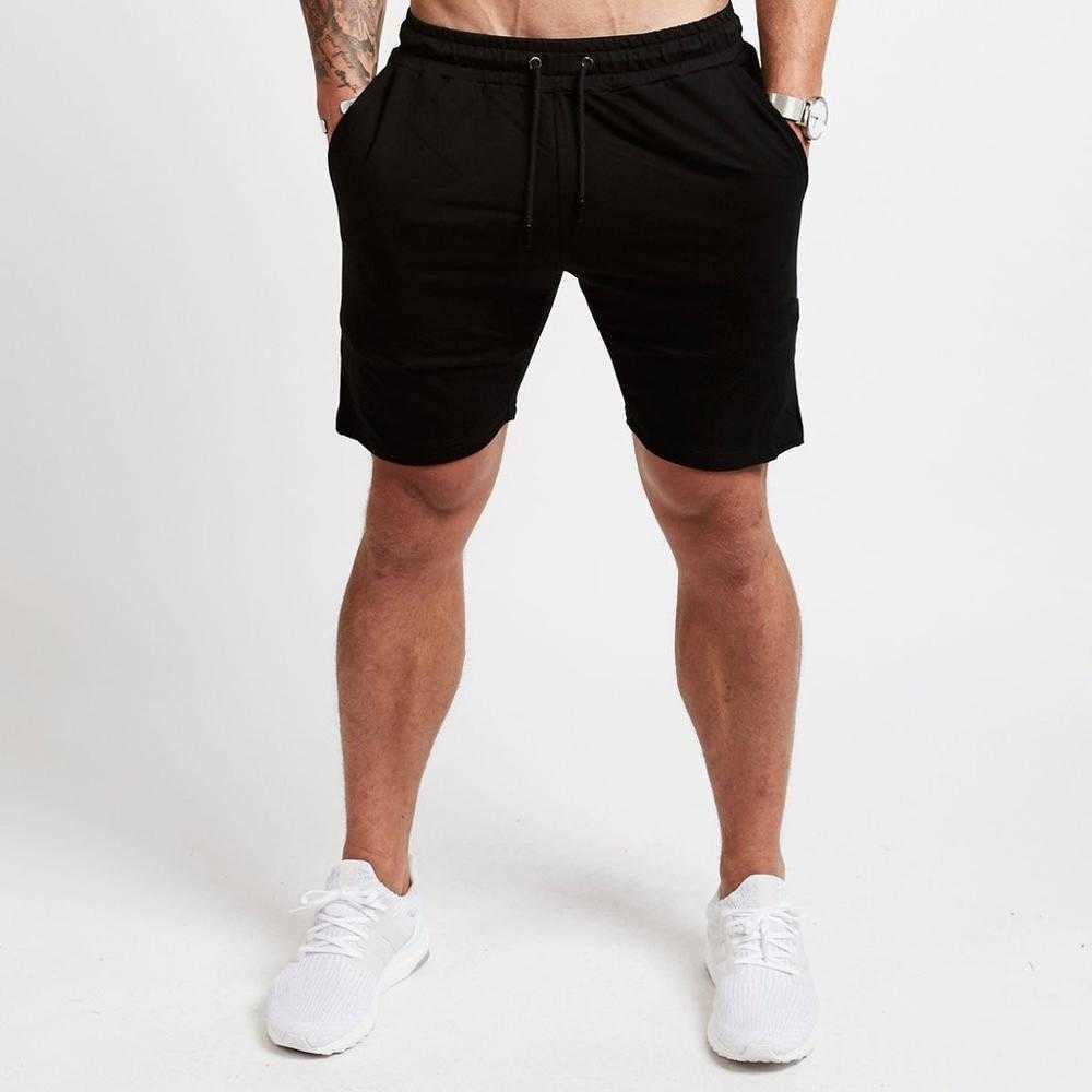 Summer Mens Slim Shorts Fashion Casual Gyms Jogger Workout Beach Short pants Sportswear 210629