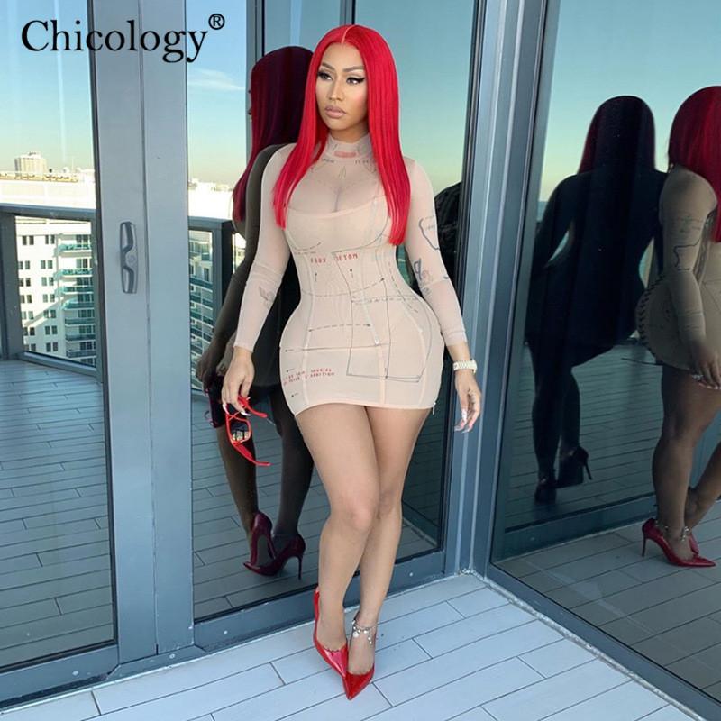 Casual Dresses Chicology Patchwork Mesh Long Sleeve Winter Fall Mini Dress Bodycon Sexy Party Club Outfits Women 2021 Fashion Birthday Cloth, Apricot
Casual Dresses Chicology Patchwork Mesh Long Sleeve Winter Fall Mini Dress Bodycon Sexy Party Club Outfits Women 2021 Fashion Birthday Cloth, Apricot