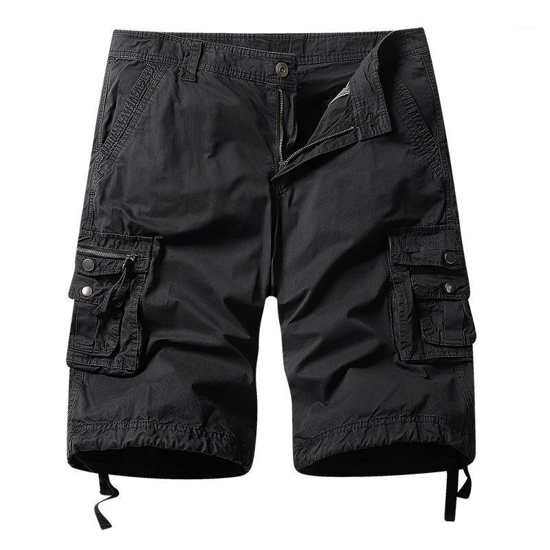 Men's Summer Shorts Loose Casual Short Cargo Homme Large Size Multi-pocket Knee Clothing, Coffee 
Men's Summer Shorts Loose Casual Short Cargo Homme Large Size Multi-pocket Knee Clothing, Coffee