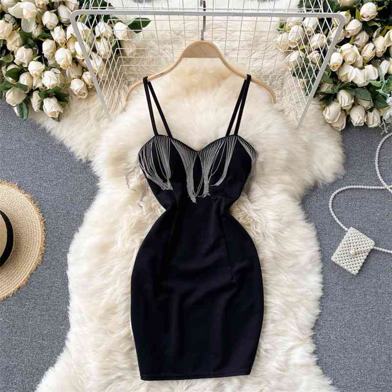Women Tassel Suspender Buttocks Dress Solid Color High Waist Slim Short Fashion Spring Summer 11B743 210525, White
Women Tassel Suspender Buttocks Dress Solid Color High Waist Slim Short Fashion Spring Summer 11B743 210525, White