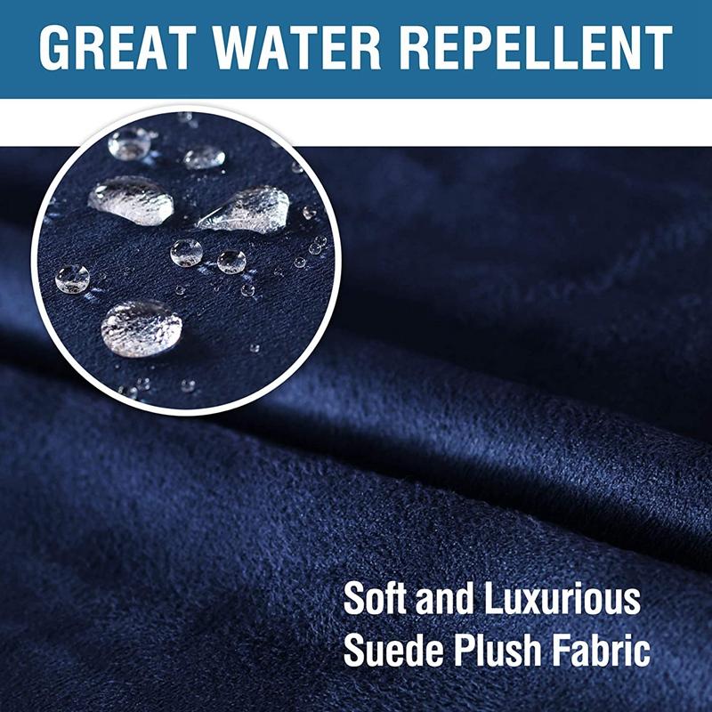 Chair Covers All-inclusive Recliner Sofa Cover Suede Massage Stretch Slipcover Non-slip Armchair Case Living Room Decor