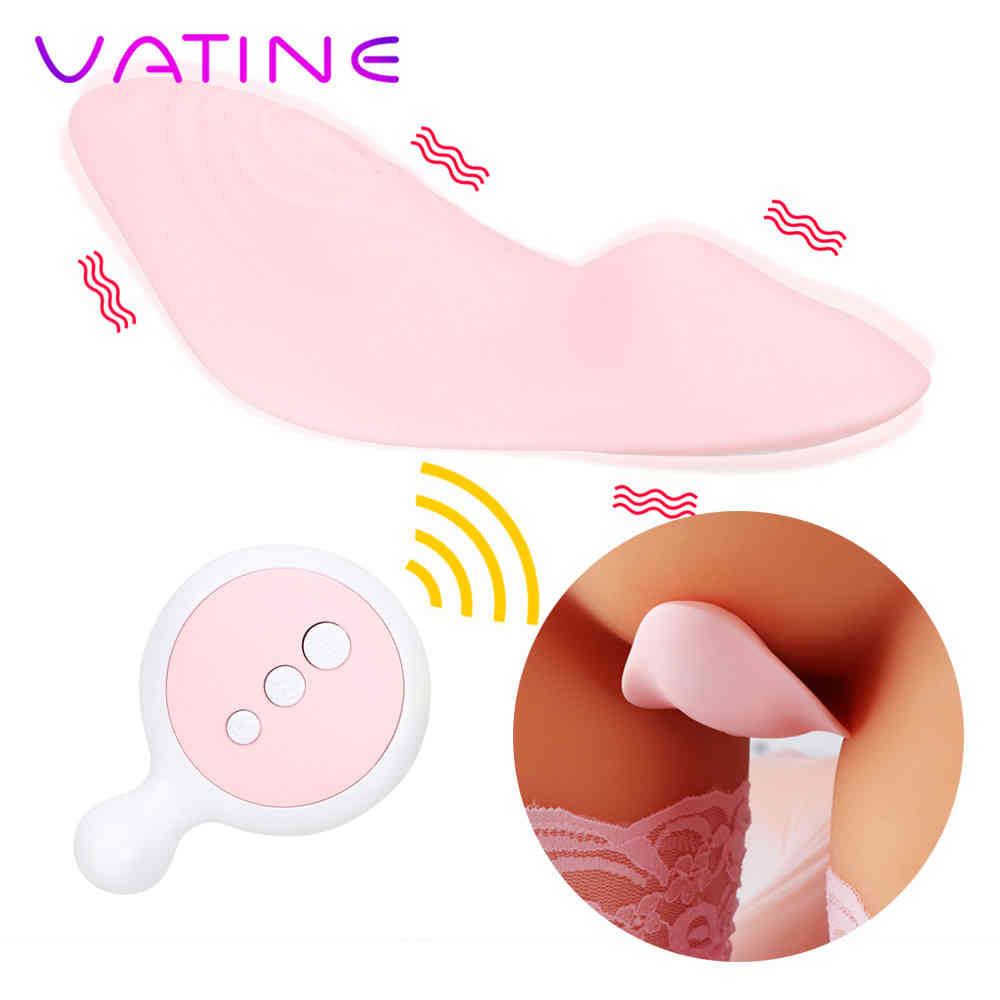 Yutong VATINE Clitoral Stimulator Portable Panty Vibrator Wireless Remote Control Invisible Vibrating Egg Toys for Woman
