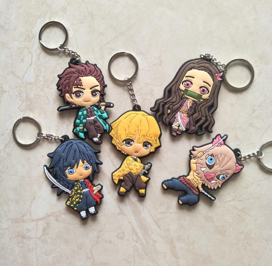 30pcs Anime Movie Demon Slayer Action Figures Kimetsu no Yaiba Kamado Nezuko Tanjirou Agatsuma Zenitsu Hashibira Inosuke PVC Keychains 95
30pcs Anime Movie Demon Slayer Action Figures Kimetsu no Yaiba Kamado Nezuko Tanjirou Agatsuma Zenitsu Hashibira Inosuke PVC Keychains 95