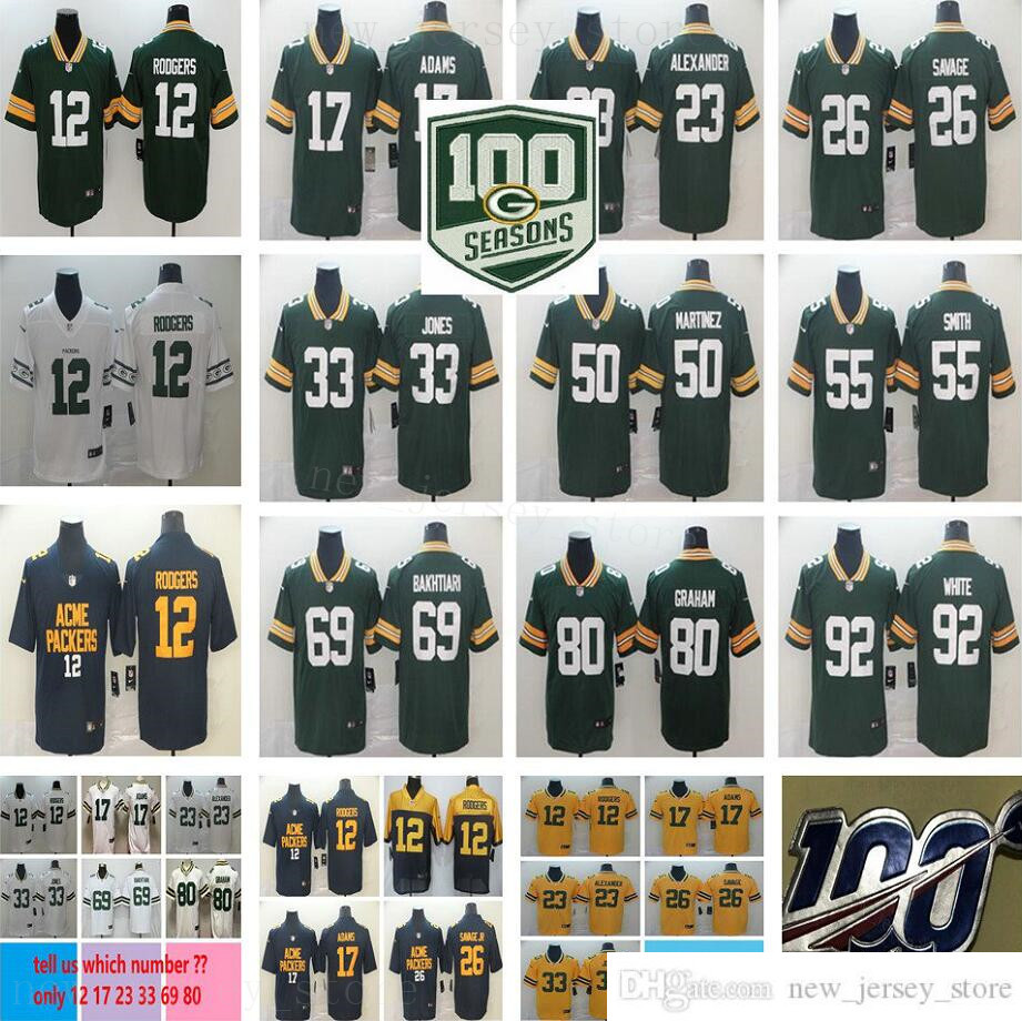 Stitched 100th StitchedGreenBayPackerFootball Jersey Mens 12 AaronRodgers 26 DarnellSavage Jr 17 DavanteAdams 69 DavidBakhtiari Jerseys, Other jerseys. contact me first
Stitched 100th StitchedGreenBayPackerFootball Jersey Mens 12 AaronRodgers 26 DarnellSavage Jr 17 DavanteAdams 69 DavidBakhtiari Jerseys, Other jerseys. contact me first