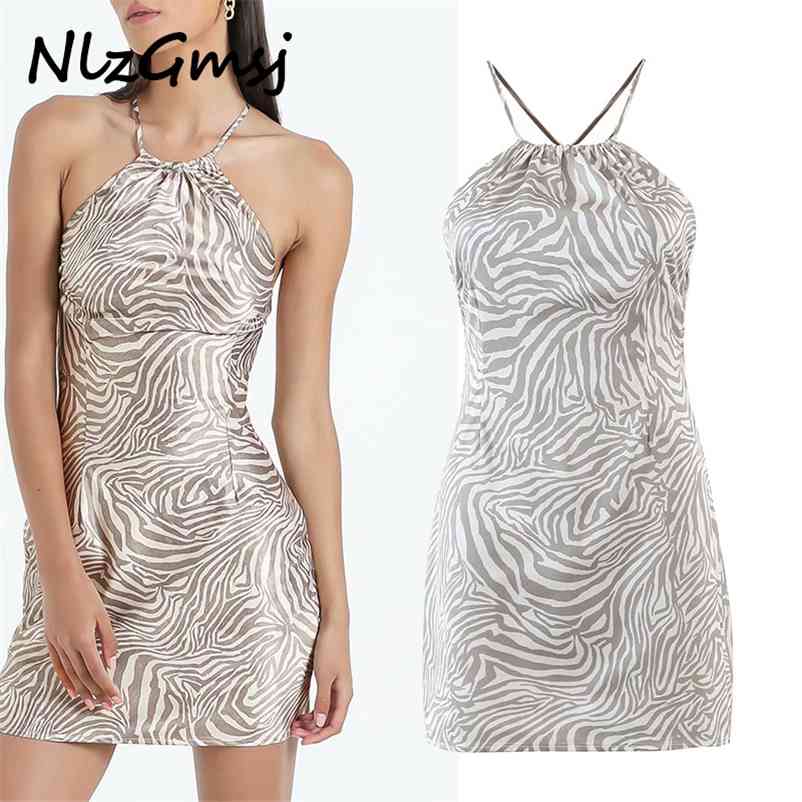 Dres Summer dres sexy white bodycon es zebra pattern sling mini 03 210628, As picture
Dres Summer dres sexy white bodycon es zebra pattern sling mini 03 210628, As picture