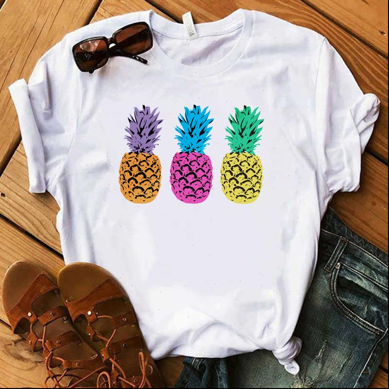 korean cartoon pineapple tshirts women loose summer short sleeve harajuku kawaii funny, White
korean cartoon pineapple tshirts women loose summer short sleeve harajuku kawaii funny, White