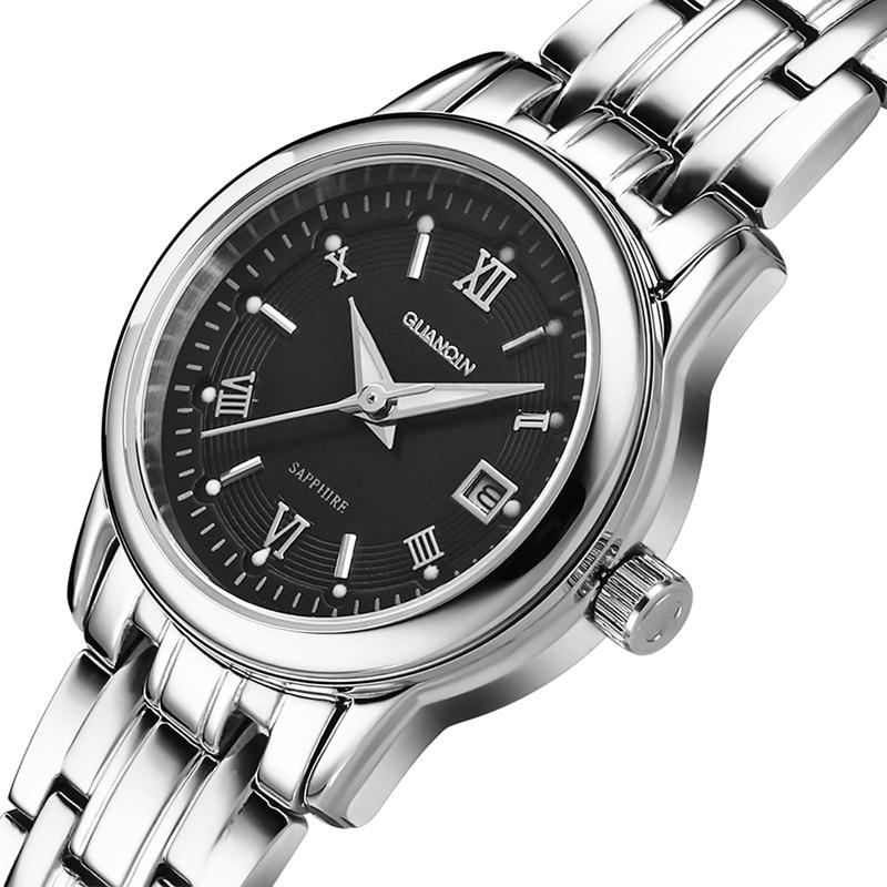 Wristwatches 2021 Guanqin GQ10001-4A Watch Authentic Fashion Trend Waterproof Simple Leisure Steel Band Female Calendar Noctilucent, Silver
Wristwatches 2021 Guanqin GQ10001-4A Watch Authentic Fashion Trend Waterproof Simple Leisure Steel Band Female Calendar Noctilucent, Silver